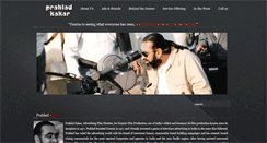 Desktop Screenshot of prahladkakar.com